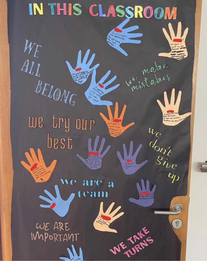 A classroom culture built around shared belonging and responsibility.