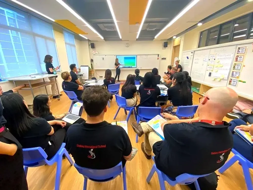 Whole-school professional learning workshop for educators focused on language inclusion and multilingual teaching practice